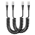 USB C to C 100W 3ft, Short Type C USBC Fast Charging Cable by PRAKIE