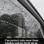 4pcs Original Outside Mount Style Window Rain Guards Shield Side Wind - Image 7