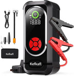 Jump Starter with Air Compressor, 4000A Car Battery Jump Starter Portable 150 by Kefkafl