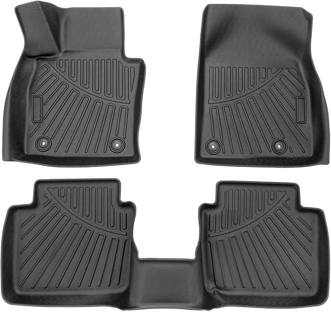 Powerty Floor Mats for 2023 2024 2025 Mazda CX50 CX-50 Accessories All Weather by Powerty