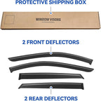 Window Visors Rain Guards Shield - Image 5
