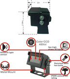 AHD 1080P Wired Reverse Rear View Backup Camera System, 2 IR Camera - Image 4
