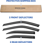 Window Visors Rain Guards Shield - Image 5
