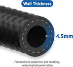 LokoCar Rubber Fuel Hose Line Push Lock 3/4" ID SAE 30R7 NBR 25ft 300PSI Black - Image 4