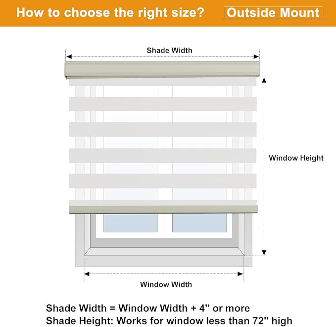 Persilux Zebra Blinds Cordless, Zebra Roller Shades - Image 8