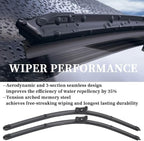AUTOBOO 24"+20" Windshield Wipers - Image 3