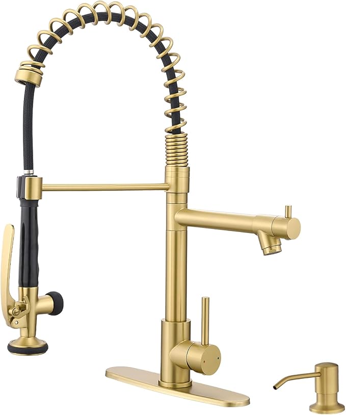 Fapully Commercial Kitchen Sink Faucet by Fapully