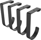 FLEXIMOUNTS 4 Pack Add On Storage Flat Hook Accessory - Image 2