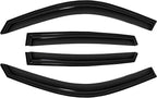 4pc Sun Rain Guards Window Visor Wind Deflector Compatible - Image 3