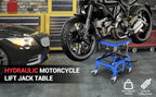 Hydraulic 350LBS Motorcycle Lift Jack - Image 3