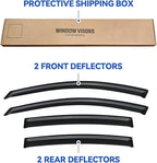 Window Visors Rain Guards Shield - Image 5