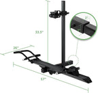 Young 100LBS. Capacity Aluminum 1-Ebike Rack - Image 7