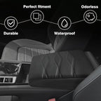 Muslogy Center Console Cover 1-Inch Extra Thick Armrest Pad Compatible - Image 5