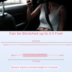USB C to C Cable 3FT for Car, Coiled USB C Fast Charging Cable for iPhone 16 - Image 7