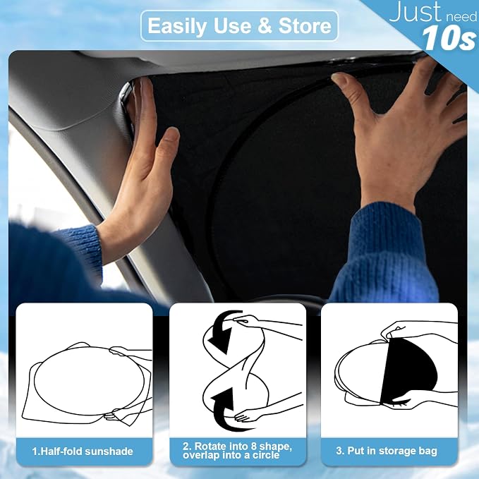 Custom fit Enclave Windshield Sunshade - Image 6