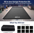 Garage Car Mat, Non-Slip Garage Floor Mat, Heavy Duty Waterproof Containment Mat - Image 2