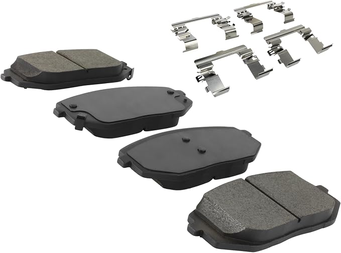 Premium Ceramic Front Brake Pads Compatible - Image 2