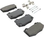 Premium Semi-Metallic Rear Brake Pads Compatible - Image 2