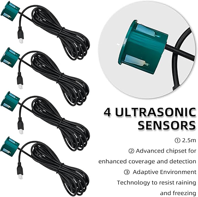 16 Color Options Parking Sensor Kit Backup Sensor Kit Reverse Sensor - Image 7