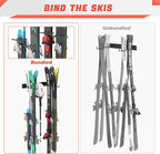 WALMANN Garage Ski Rack, Indoor Ski Hangers - Image 5