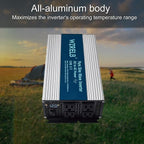 WZRELB 1800W Pure Sine Wave Inverter 12V DC to 110V 120V AC, Car Power Inverter - Image 6