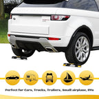 (New Updated 18" 2 Packs Heavy Duty Parking Stopper - Image 6