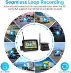 Solar Wireless Magnetic Backup Camera, 9900mAh Battery Powered Rechargeable - Image 3