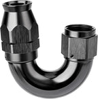 EVIL ENERGY 12AN 180 Degree PTFE One Piece Full Flow End Hose Fitting Aluminum by EVILENERGY