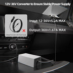DAIERTEK Starlink Mini Adapter, 36V 1.67A Output, 12V-36V Input, 19 AWG Power - Image 3