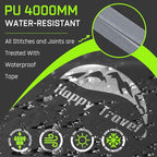 Happy Travel Bike Storage Tent Shed, Outdoor Waterproof Bicycle Covers Shelter - Image 4