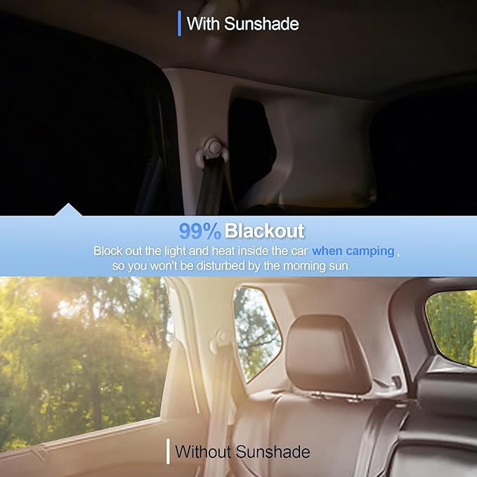 8pcs Car Window Shades for Hyundai Tucson 2016-2021 Accessories, Windshield - Image 4