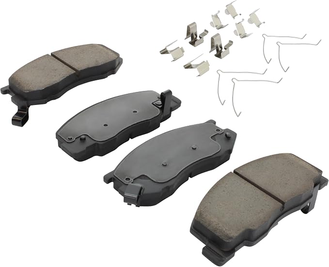 Premium Ceramic Front Brake Pads Compatible - Image 2