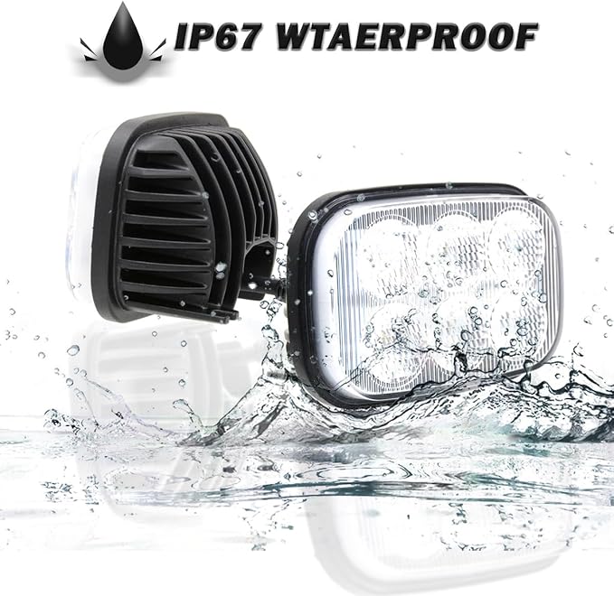 LED Work Light Flood Beam Compatible - Image 4