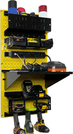 Wall Control Power Tool Storage Organizer Kit Cordless Drill Holder Charging by Wall+Control