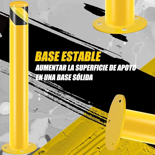 Safety Bollard Post, Steel Bollards, Parking Bollard, - Image 5