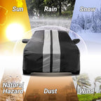 iCarCover Custom Car Cover for 2010-2024 Chevy Camaro LT, SS Waterproof All - Image 6