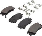Premium Semi-Metallic Front Brake Pads Compatible - Image 2