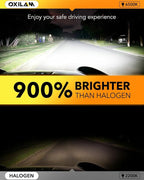 OXILAM 9005 9006 LED Bulb Combo HB-3 HB-4 Bulbs, 80000LM 900% Ultra-Bright - Image 2