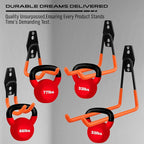Garage Tool Storage Wall Hook Assortment Set: 15PCS Heavy Duty Large Hanger - Image 2