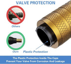 CKAuto Tire Valve Stem Caps, Anodized Aluminum Tire Valve Cap Set, Corrosion - Image 3