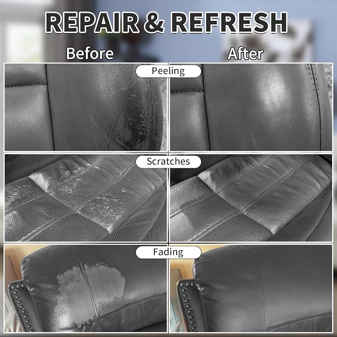 Dark Gray Leather Recoloring Balm - Image 3