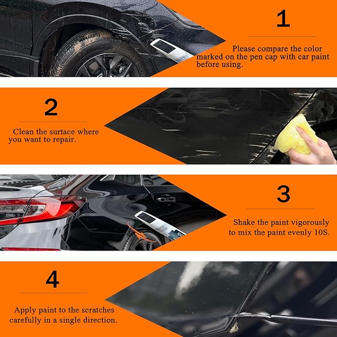 Rallye Red Touch Up Paint Compatible - Image 6