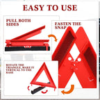 Kanayu Warning Triangle DOT Approved Foldable Emergency Safety Triangles - Image 4