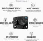 Ultimate Ski & Snowboard Wall Storage Rack - Image 4