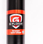 G-Floor Garage Flooring 5' x 10' Midnight Black Ribbed Channel Vinyl Protector by G-Floor