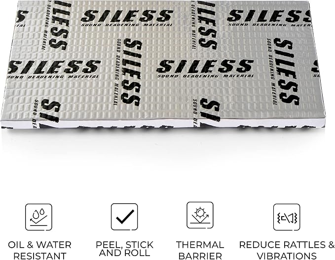 Siless 80 mil 36 sqft Car Sound Deadening mat - Image 7