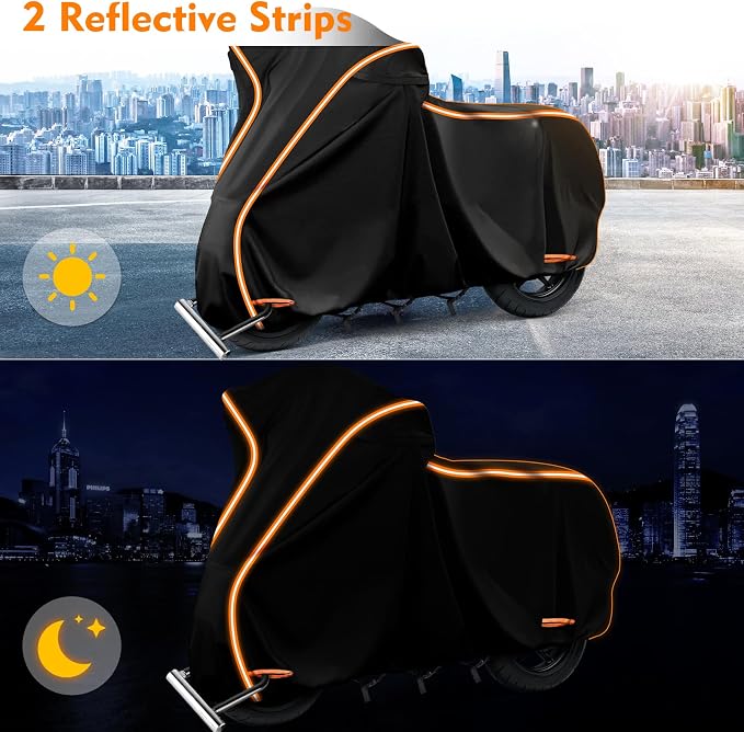 420D Motorcycle Cover for Kawa Ninja 400 500 650 Z900 Zx6r/Yamaha R1 R3 R6/BMW - Image 5