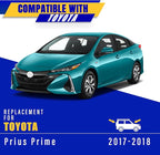 2 wipers Replacement for 2017-2018 2021 Toyota Prius Prime, Windshield Wiper - Image 5