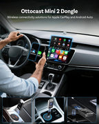 OTTOCAST Mini 2025 Wireless Carplay Adapter & Android Auto Wireless Adapter - Image 2