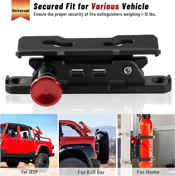Quick Release Fire Extinguisher Mounts - Image 3